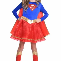 Generic All Girls Costumes Childrens Classic Supergirl Costume