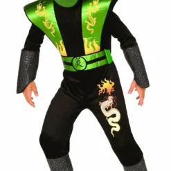 Orion Costumes Childrens Green Ninja Warrior Costume