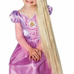 Rubies Kids Glow-in-Dark Blonde Rapunzel Wig All Girls Costumes
