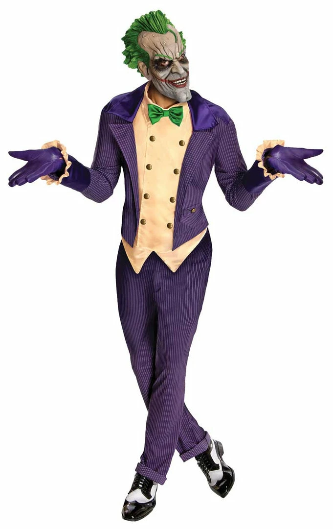 Rubies Mens Arkham Joker Costume All Mens Costumes 1 Rubies Mens Arkham Joker Costume All Mens Costumes