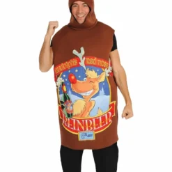 Orion Costumes All Mens Costumes Rudolph Red Nose Reinbeer Beer Bottle Costume