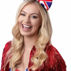 Generic Around The World Womens Union Jack Bow Headband