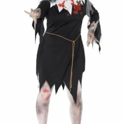 Smiffys Zombie Nun Costume All Womens Costumes